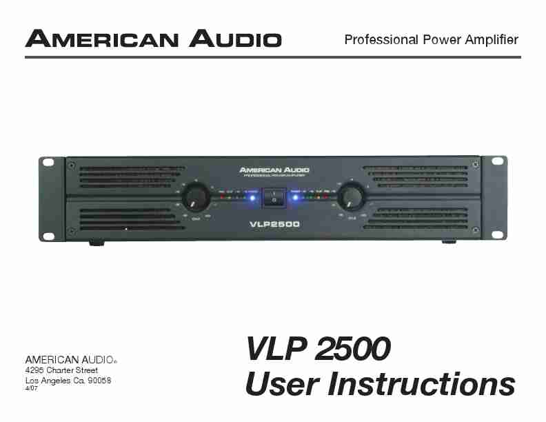 American Audio Stereo Amplifier 2500-page_pdf